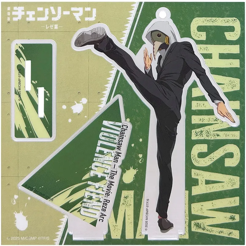 Novo denji pochita makima hayakawa aki power cosplay ornamentos acrílicos anime motosserra homem suporte figura fãs presentes 15cm