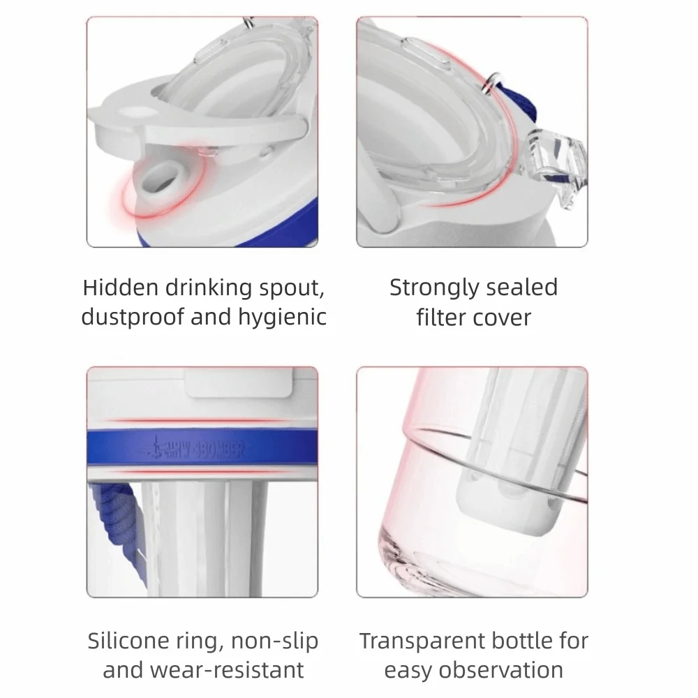 

Tea Infuser Tritan Cold Brew Cup 530ml Ice Cool Design Travel Mug Leak-Proof Bottle Portable Coffee Cup Daily Drinkware