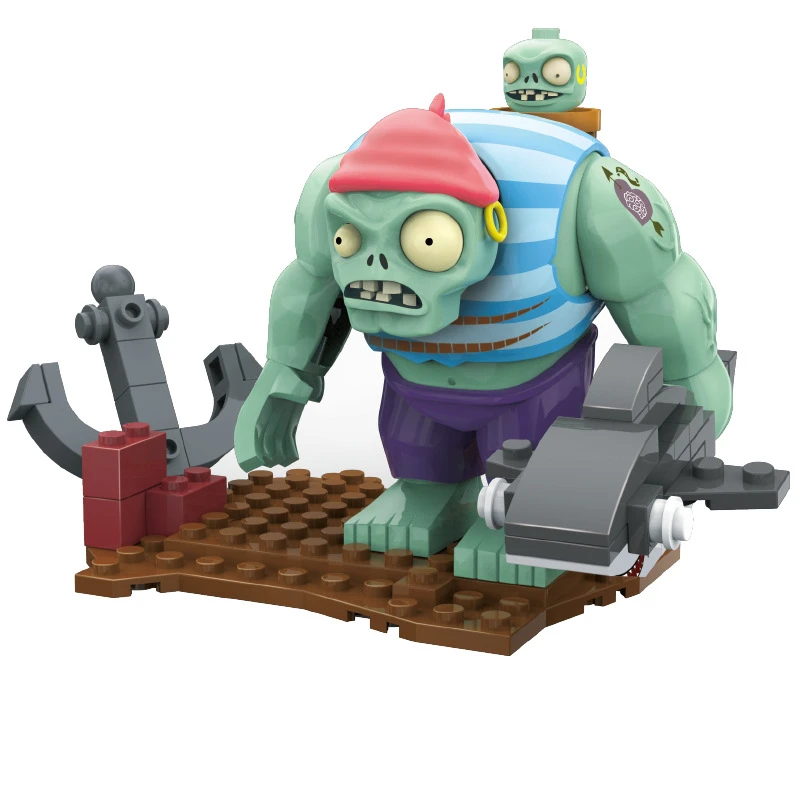 PVZ New Plants Vs. Zombies Gargantuar Building Block Blind Box Assembly  Boys Toys Collection Action Figure Game Doll Kids Gifts - AliExpress 26