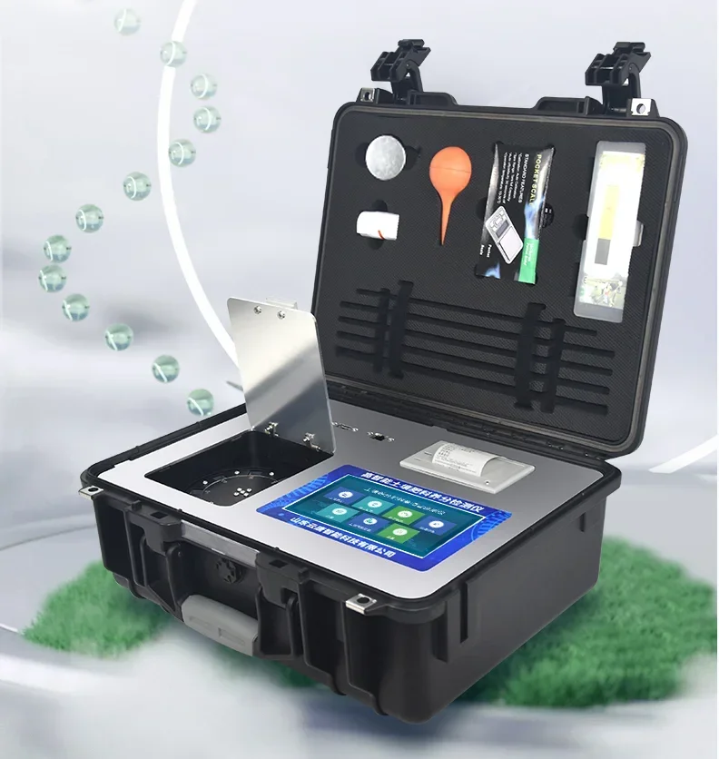 Portable High-Precision Soil NPK Analyzer Fertilizer Soil Test Machine in Agriculture Nutrient Rapid Detection Equipment