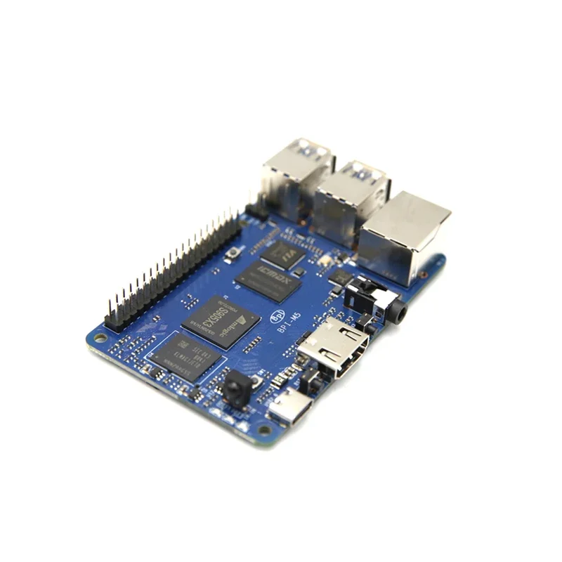 Placa Banana PI BPI M5 Amlogic S905X3 Quad-core Cortex-A55 (2,0xxGHz) Processador 4GB LPDDR4 e 16G Circuitos de Memória eMMC