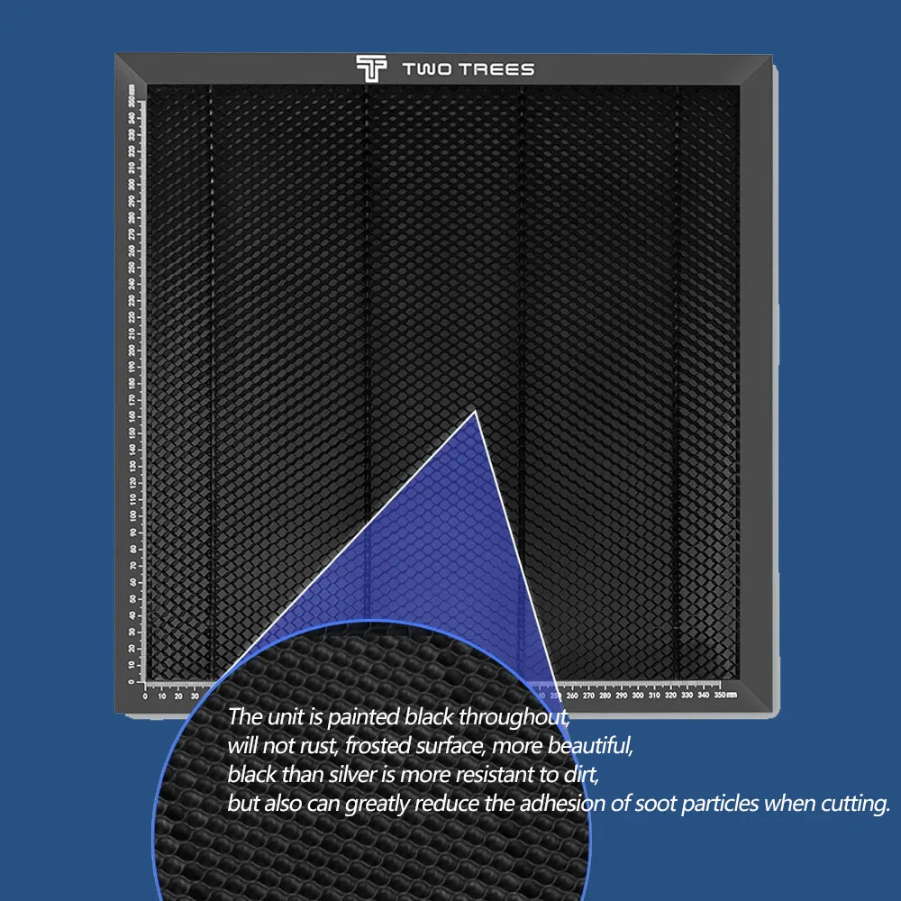 Laser Engraver Honeycomb Working Table Steel Panel Board Platform for TTS Laser Machine Clean Cutting Work 500x500mm