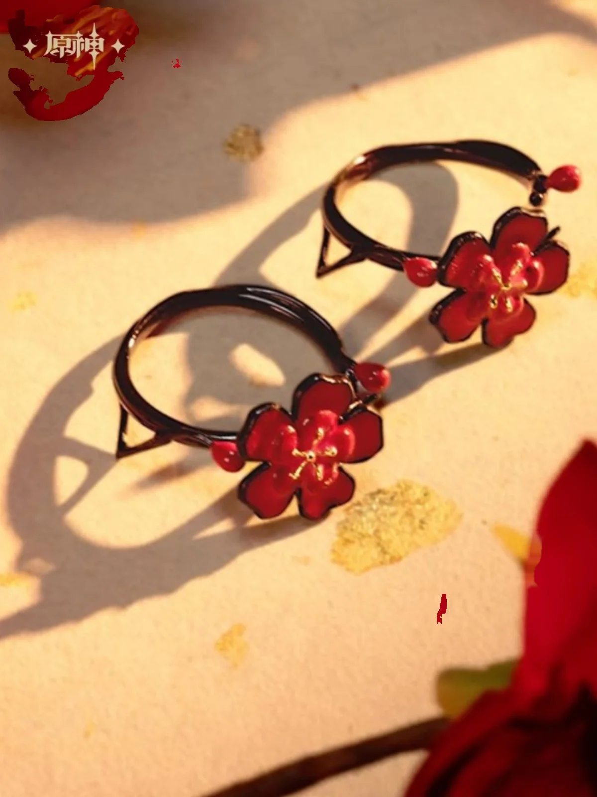 

Anime Genshin Impact Hu Tao Cosplay Ring Individuality Exquisite Delicacy High Appearance Level Accessory Ambitus