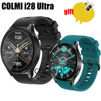 Band For COLMI i28 Ultra Strap Women Men Smart Watch Silicone Soft Wristband Bracelet Screen protector film