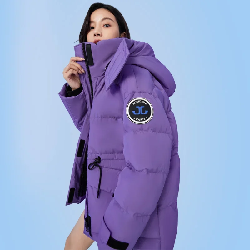 

BOSIDENG Парижский дизайн пуховик женские зимние пуховики B 00143422 E