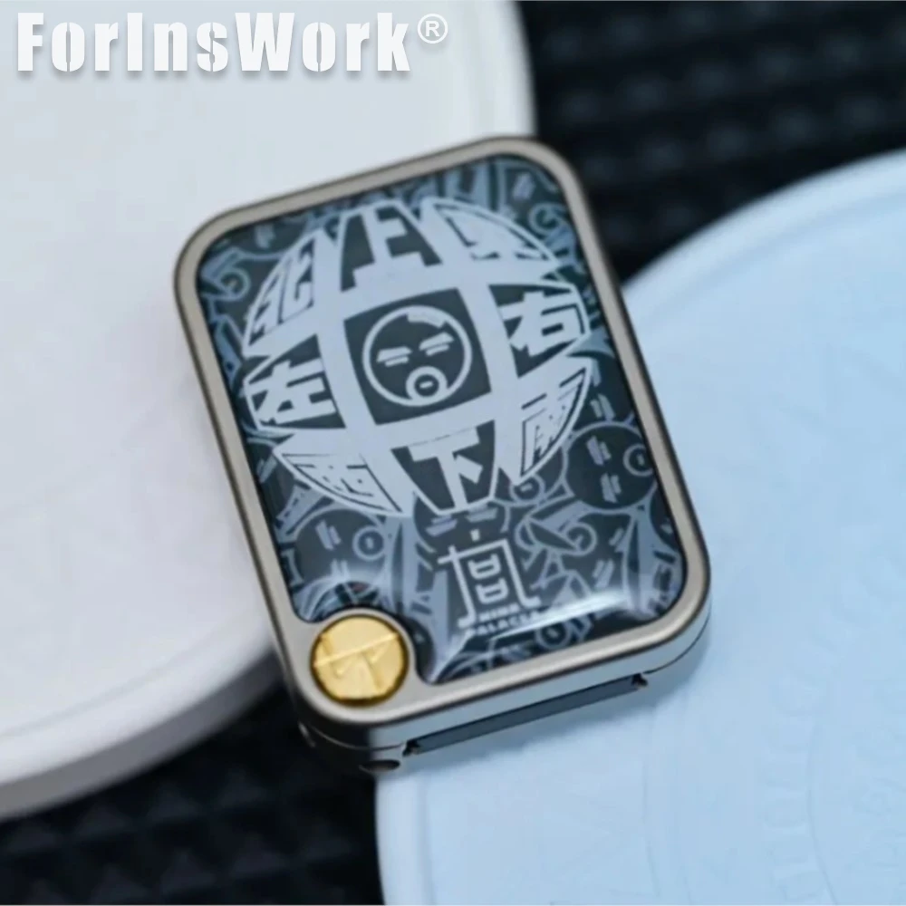 

BPMODS Титановый девять палац, прямой толкатель из нержавеющей стали, цвет бронзы, оптимизированный нажимной слайдер, слайдер, настольные игрушки