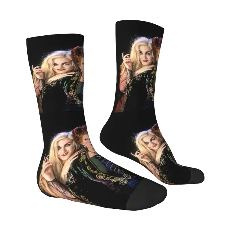 Sanderson Sisters Pocus Hocus Mens Crew Socks Unisex Cool Halloween Witch Movie Spring Summer Autumn Winter Dress Socks