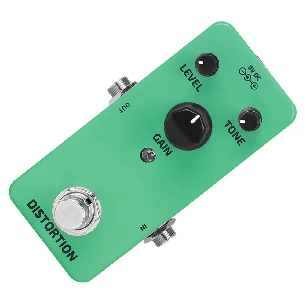 دواسة جيتار ذات تأثير تشويه معدني محمول بتصميم مدمج تأثيرات جيتار كهربائي للمتعلمين والمحترفين #3