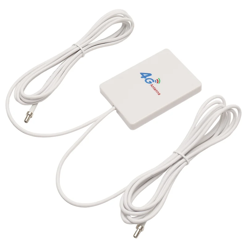 ABMF-4G LTE Антенна 3G 4G Панельная антенна с разъемом SMA TS9 CRC9 Кабель 2 м для маршрутизатора E8372 E3372 B315 USB-модем