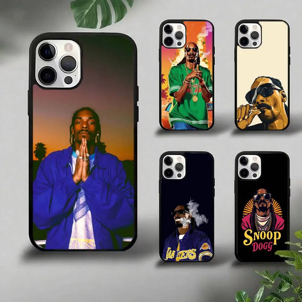 

Rapper S-Snoop D-Dogg Phone Case Strong Magnetic For IPhone 16 15 14 13 Pro Max 11 12 Mini