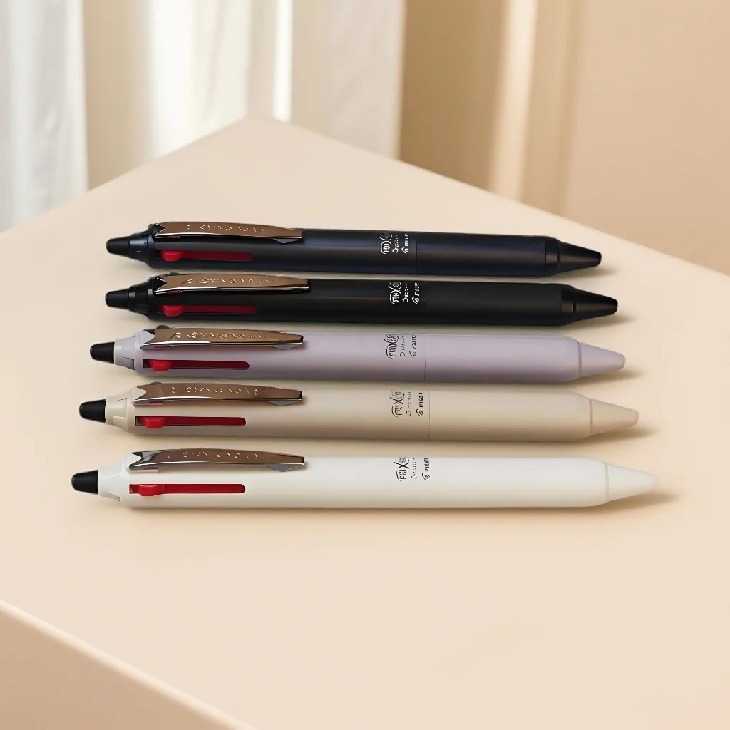 PILOT 3 In 1 Multicolor Erasable Gel Pen 0.4mm Black/Blue/Red Temperature-sensitive Ink  Effortless Erasing Writing Supply ﻿