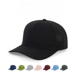 Mesh quick drying baseball cap, unisex summer sun shading and sun protection sports sun hat, driver's hat