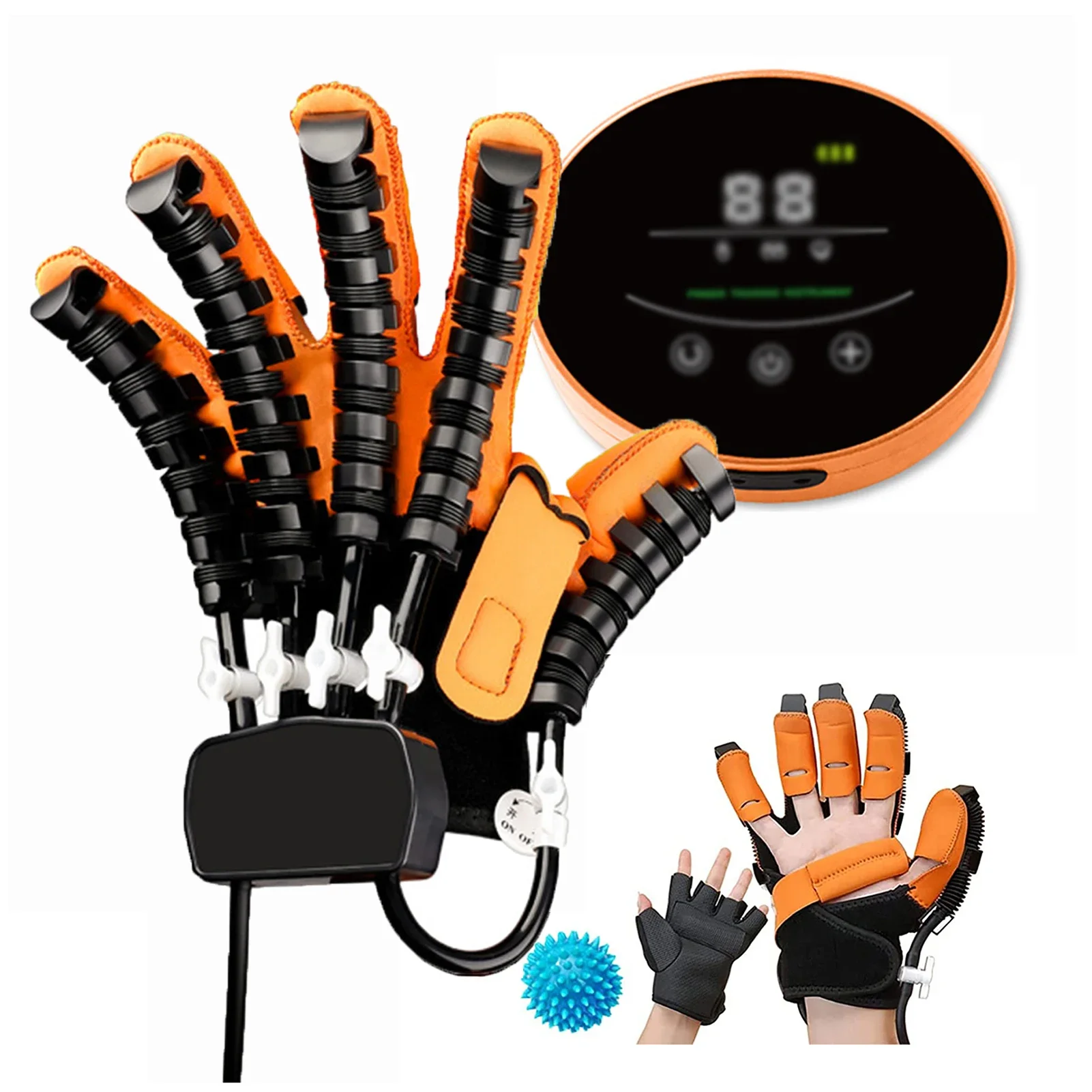 

Finger Exerciser, Electric Hand Function Equipment Rehabilitation Trainer, For Palsy Arthritis Stroke Hemiplegia Patient