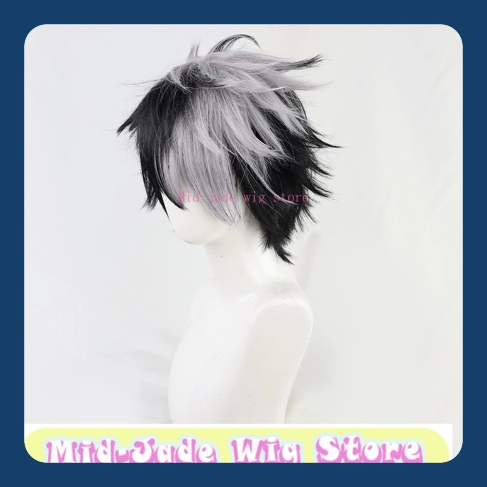 

Mid-jade Wig Store Contract Bradley Cosplay Wig Synthetic Hair Heat Resistant Fiber Anime Game Role Playing Party Costume Road