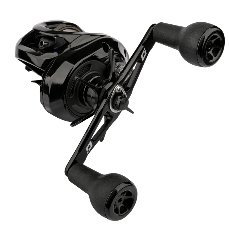 DMK Rayee Saltwater Left Hand Baitcasting Reel Carbon Fiber 10kg Drag Double Handle Full Metal Frame Side Cover