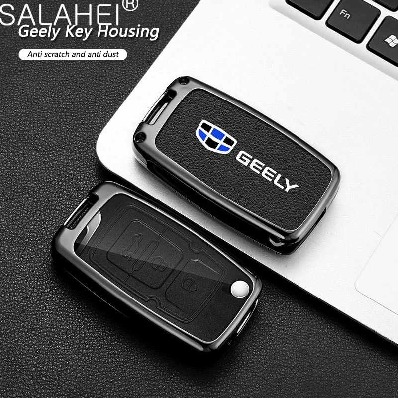 Car Flip Remote Key Case Cover Fob per Geely Emgrand 7 EC7 EC715 EC718 Geely Emgrand 7-RV EC7-RV EC715-RV EC718-RV accessori