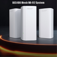 Tenda Router BE5100 Wi-Fi 7 2.4/5GHz Mesh System 2.5G Network Port Dual-Band WAN LAN Wi-Fi7 Wifi Range Extender Network Repeater