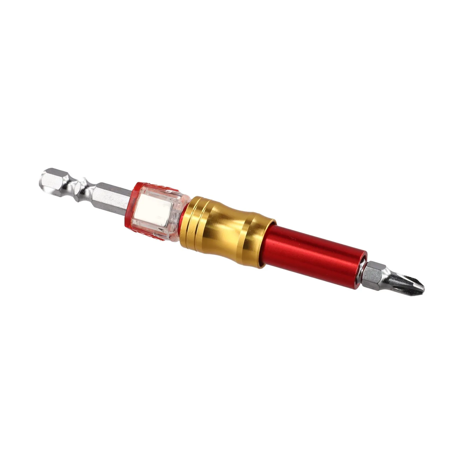 Hexagonal Shank Screwdriver Bit Holder Adjustable Depth Socket For Secure Screw Placement Home Improvement And Professional Use