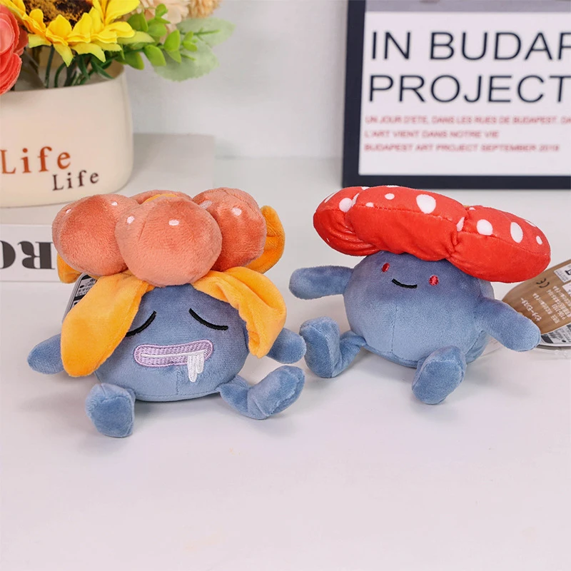 ตุ๊กตาโปเกมอน ออดดิช ไวล์พลูม กลูม ของเล่นตุ๊กตาหมอนการ์ตูน ตุ๊กตาอนิเมะ ของขวัญวันเกิดตุ๊กตาโปเกมอนสำหรับเด็ก ของขวัญคริสต์มาส