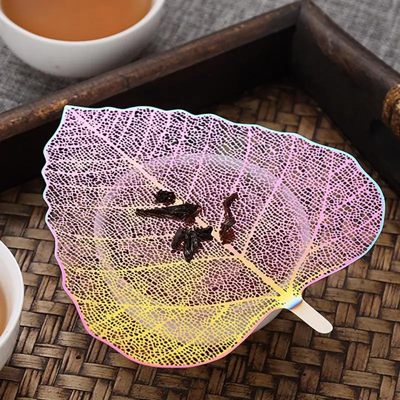Leaves Shaped Tea Strainer Leaf Tea Filter Maple Bodhi Leakage Kung Fu Tea Infusers Stainless Steel Hollow Out The Leaves Filter