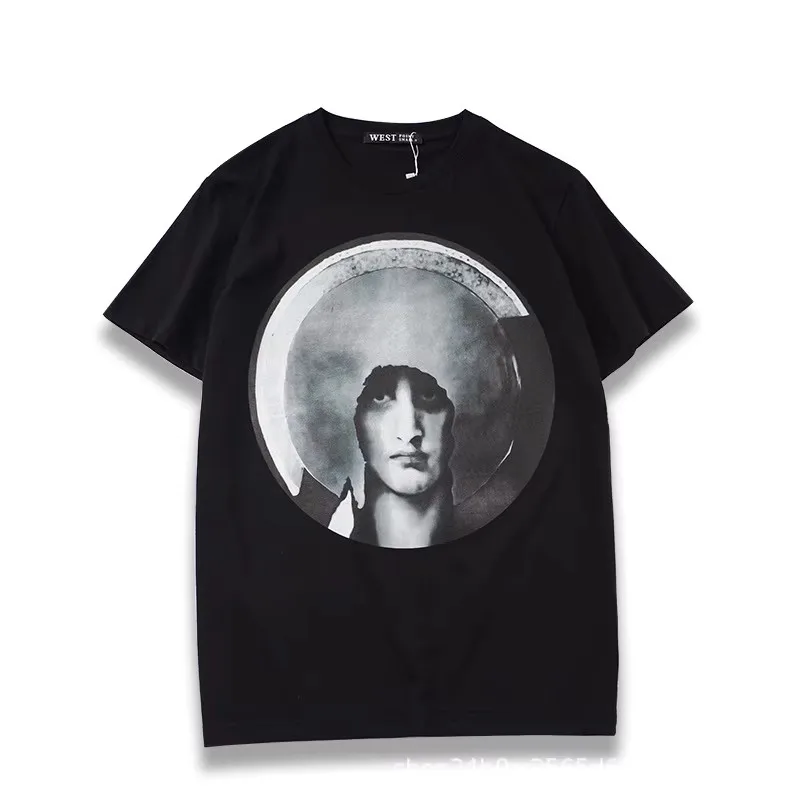 New 2023 Men Number Nine Skull Head guitar T Shirts T-Shirt Hip Hop Skateboard Street Cotton T-Shirts Tee Top US size R037