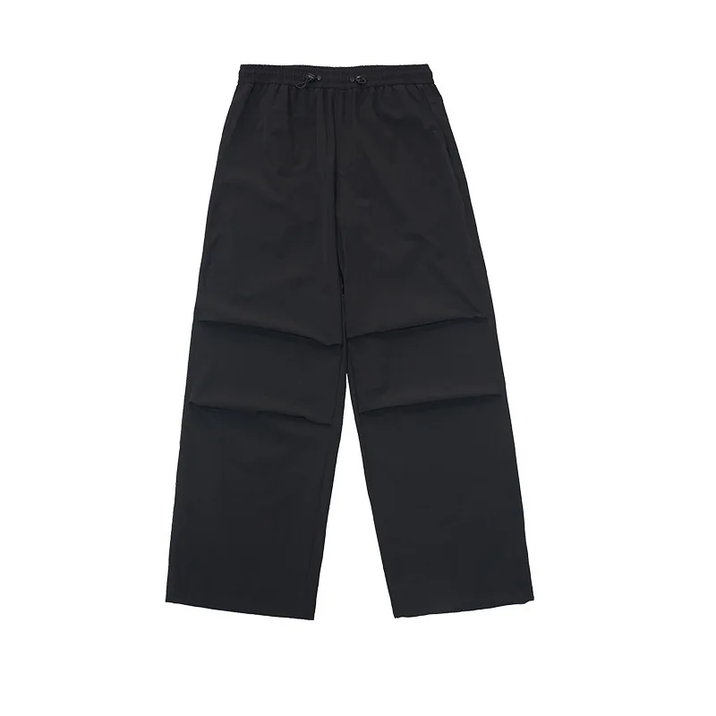 경량 방수 빠른 건조 태양 보호 낙하산 바지 야외 하이킹 느슨한 미국 스타일 캐주얼 바지 남성용 TVV7
