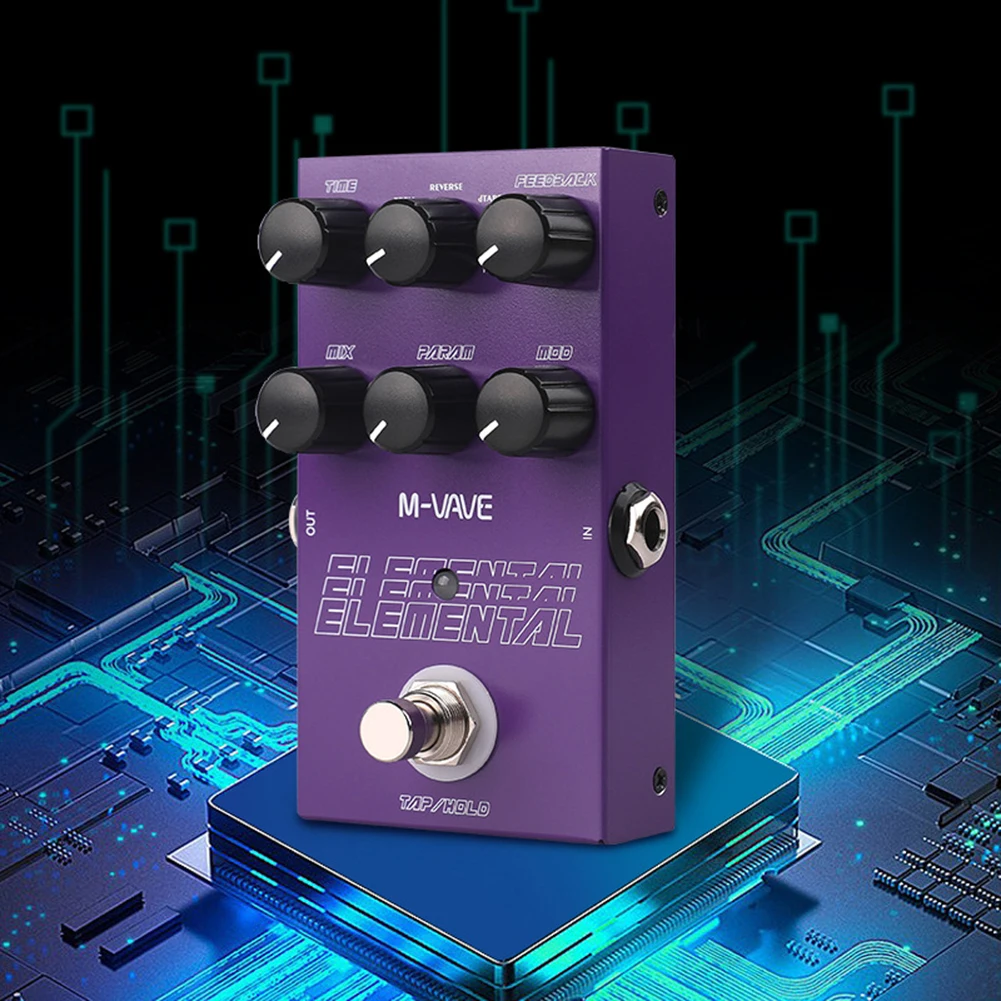 Captivating Soundscapes For Guitar Playing Delay Effects Pedal Pristine Sound Quality Psychedelic Timbre For Guitar