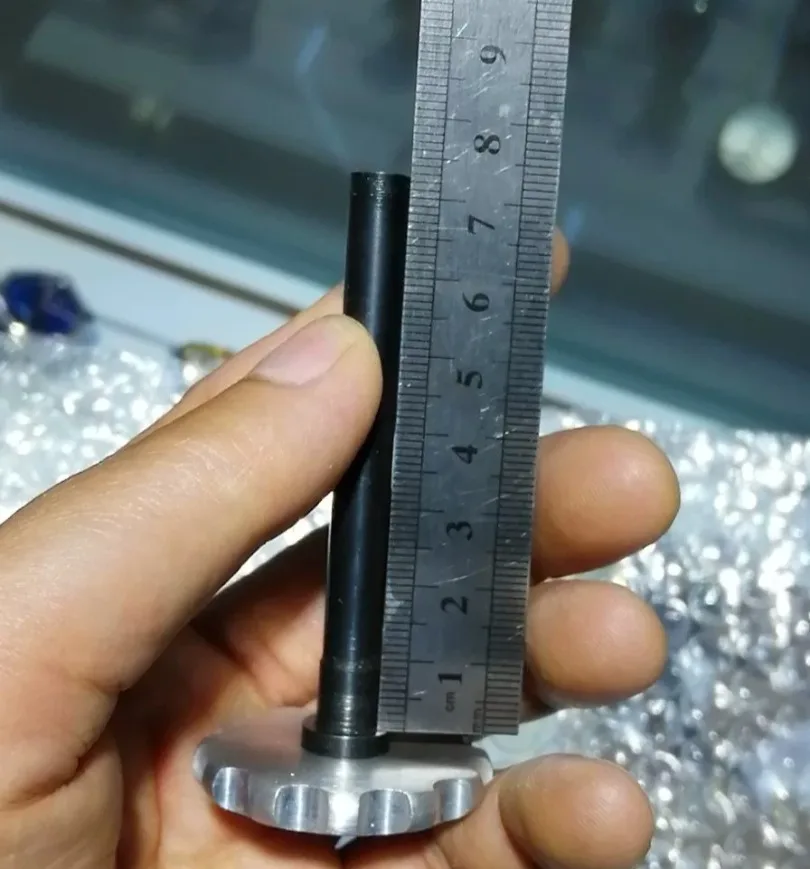 8mm Collet Imperial Thread Drawbar Without Collet for C6104 Watch Lathe Parts