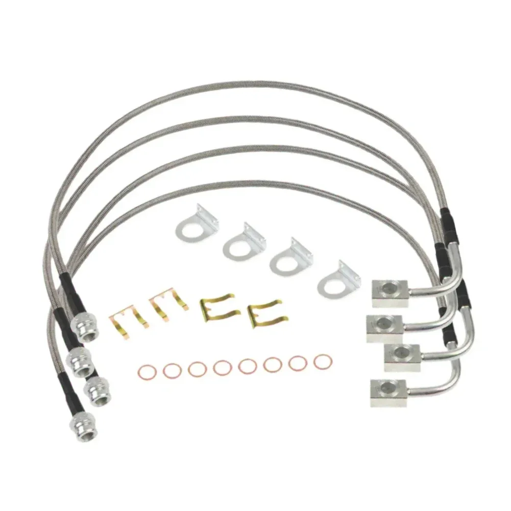 

Car Stainless Brake Lines Front & Rear Extended Brake Lines For Wrangler JK 89716 Car Accessories
