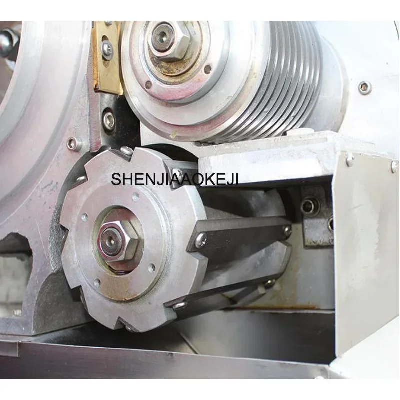 الأجهزة التجارية CHD-100 آلة التكعيب التجارية الفولاذ المقاوم للصدأ قطاعة الخضراوات الخضار دوامة القطاعة 220 فولت 1 قطعة