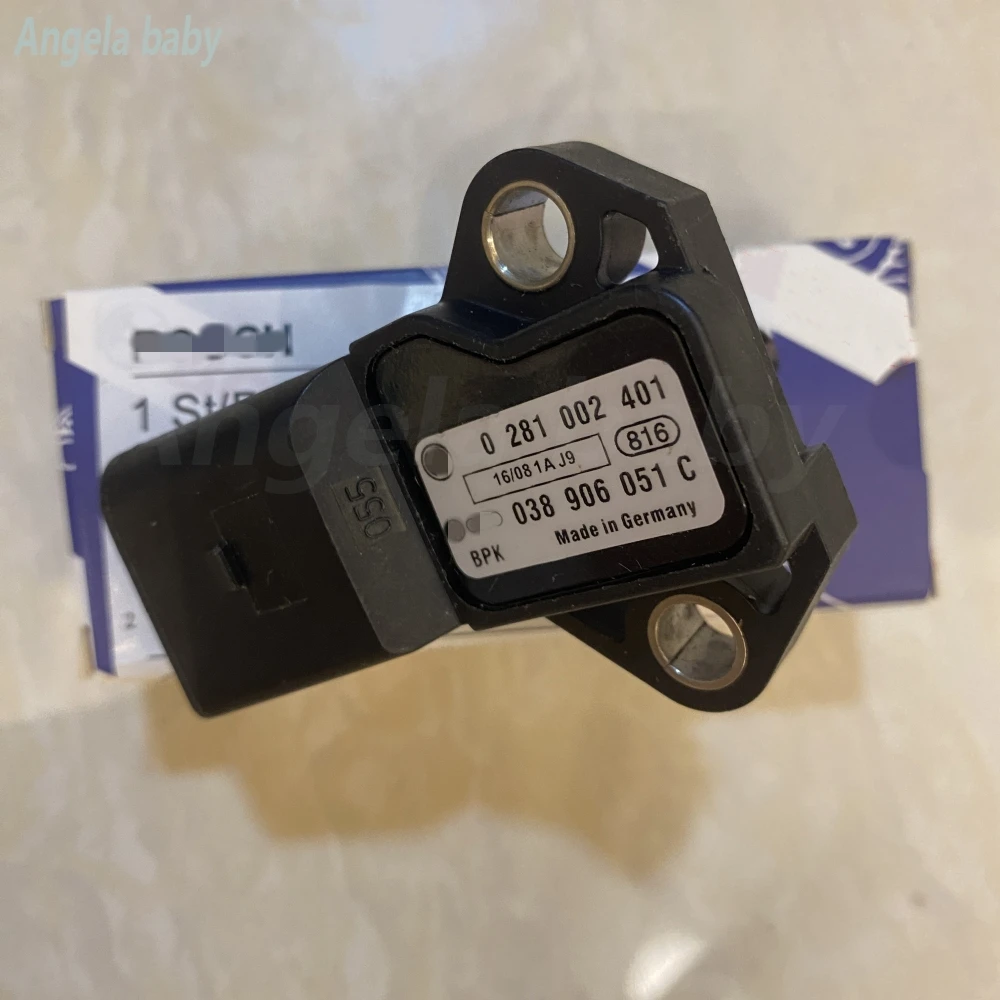 

2 Pieces AUD-I A6 Allroad C6 New Boschh MAP Sensor 038906051C 2.7 Diesel 2010 OEM 0281002401