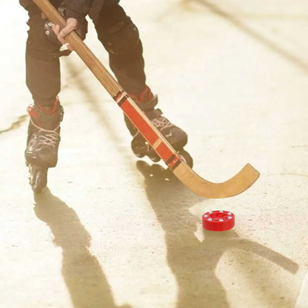 

2Pcs Roller Hockey Puck Street Hockey Balls Low Bounce Training Pucks Multifunctional Use Sports Equipment for Driveway