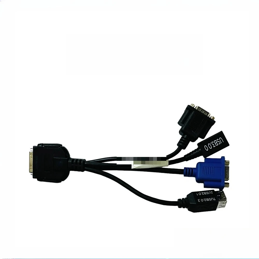 

Оригинальный адаптер для сервера Blade, небольшой оплетчатый интерфейс, IO-VGA + USB-кабель для преобразования V0160LD000000000, адаптерный кабель