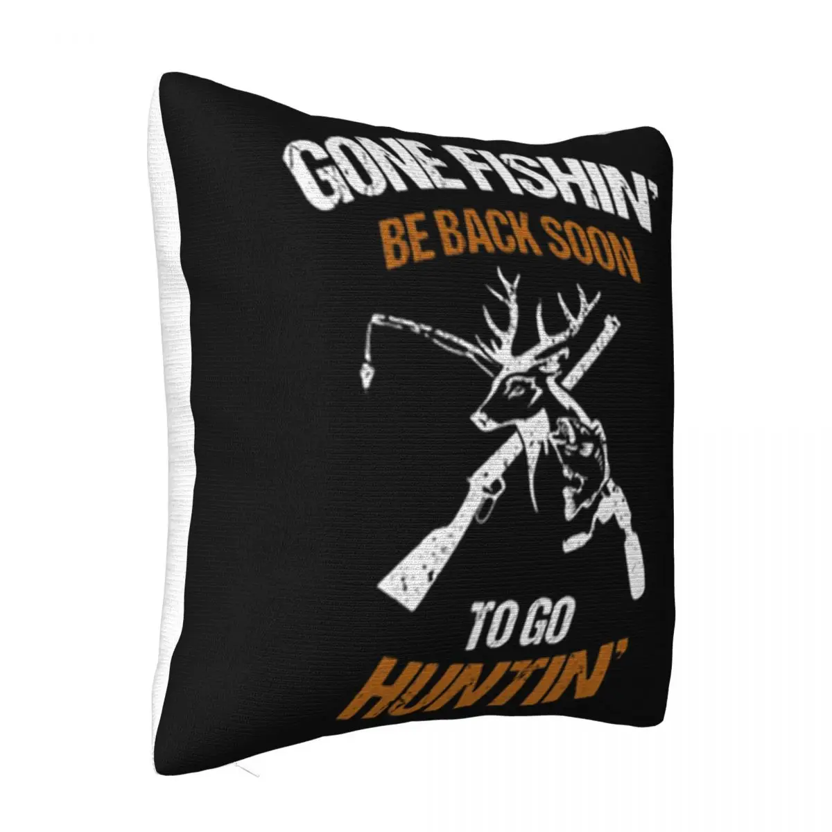 Gone Fishing Be Back Soon To Go Hunting Selling Top Holiday New Design More Colors Cute Halloween Summer Style Pillow Case