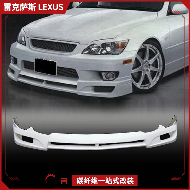 

Suitable for Lexus IS200 Altezza Ground Biting Shark JP front head and lip packet, front shovel chin addition