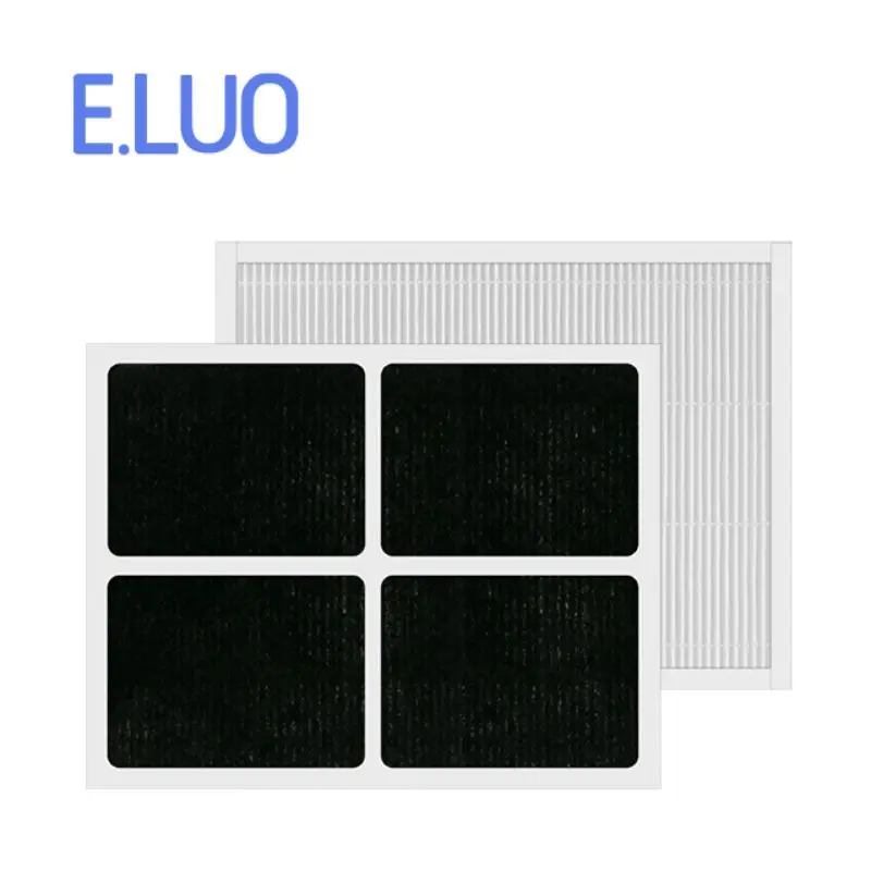 HEPA Activated Carbon Composite Filter For 3M Air Purifier KJEA200 MFAC01-CN FACF01-CN 280*370*30mm