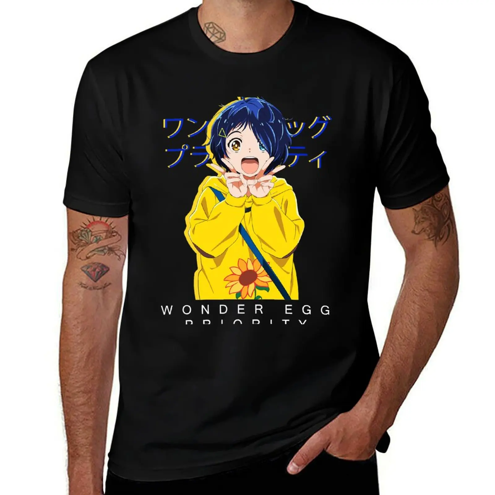 

for graphic oversize Egg t Priority T-Shirt t Wonder shirts T-Shirt - man Ai shirts man Ohto t shirts cotton