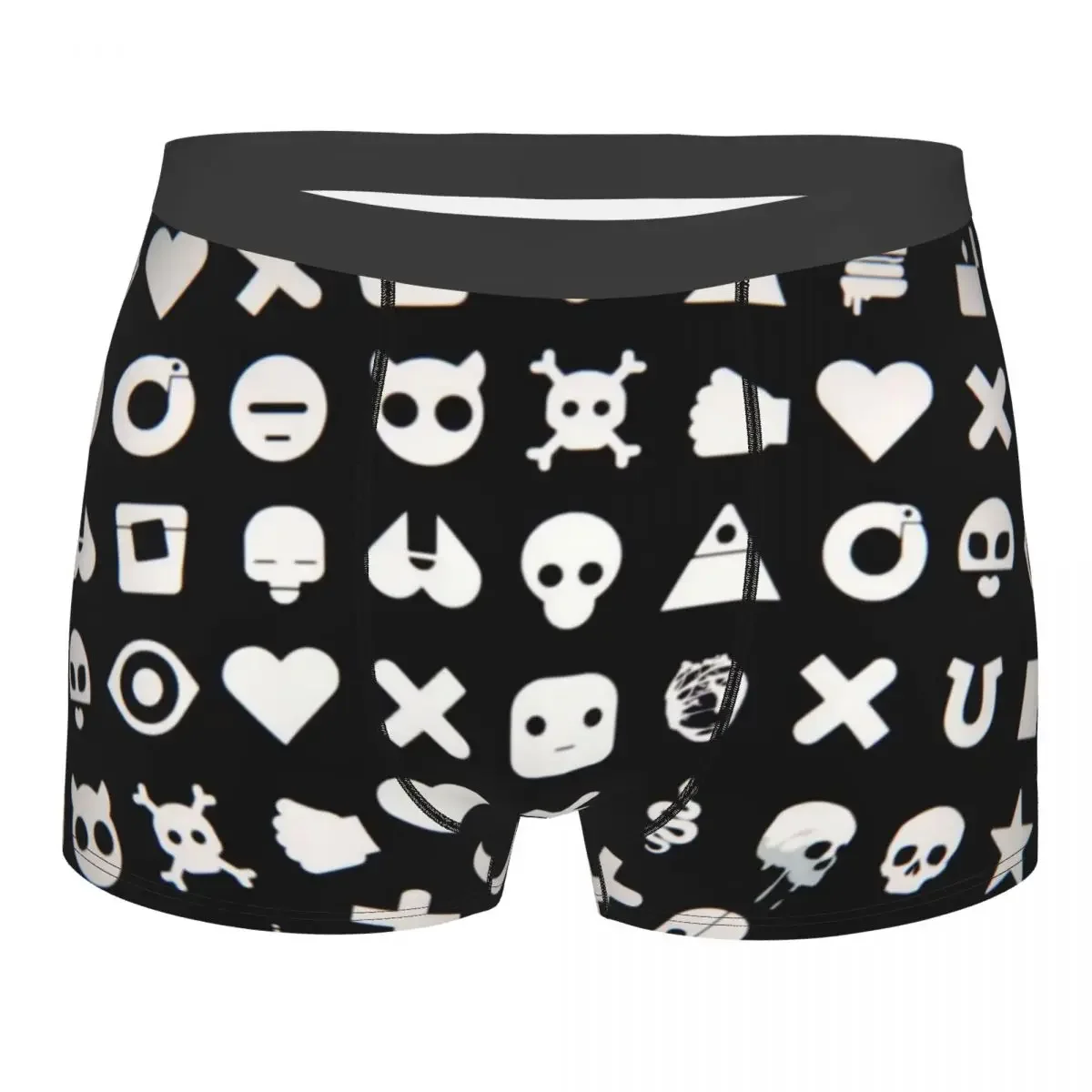 Sign Men Boxer Briefs Underpants Love Death Robots Dicko Fantasy Drama Highly Breathable Top Quality Sexy Shorts Gift Idea