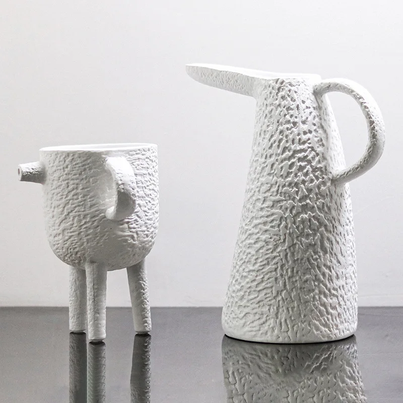 

Эстетические вазы Ikebana Художественная ваза Необычная форма Украшение интерьера Цветочная бутылка Уникальное украшение дома Элегантная ваза Украшения