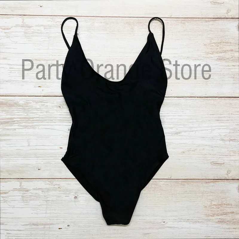 Solid Swimsuit Woman 2023 Swimwear One Piece Swimsuit Sexy Padded Bathing Suit maillot de bain wholesale Swimming Suit monokini