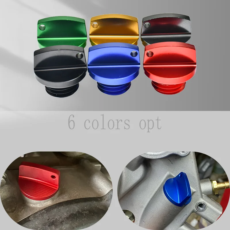 M20*2.5 Oil Filler Cap Plug For Yamaha YZ 65 80 85 125 250 YZ250F YZ450F YZ125X YZ250X T-MAX XSR900 MT-09 FZ-09 For Honda Ducati