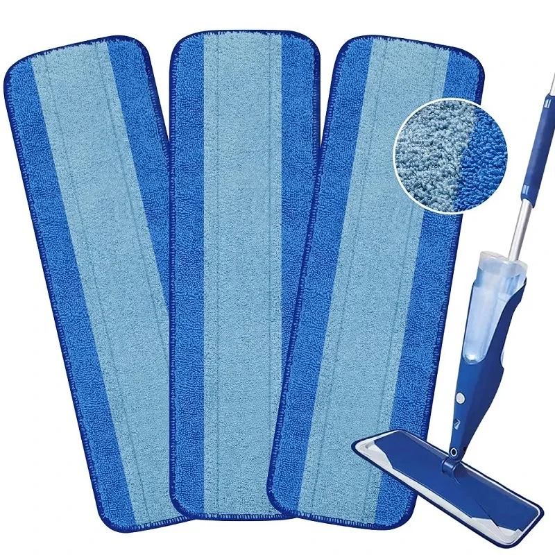 3 Pack Microfiber Cleaning Pads for Bona Hardwood Floor Premium Spray Mop