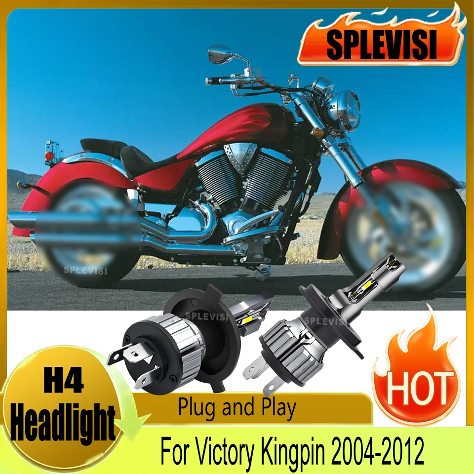 

Lifespan 60000hrs motorcycle Headlight IP68 3 year warranty For Victory Kingpin 2004 2005 2006 2007 2008 2009 2010 2011 2012