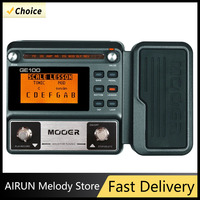 MOOER GE100 Guitar Multi Effect Processor Effect Pedal with Loop Recording&Tuning Maximum Time of 180 Seconds 8 Effect Modules