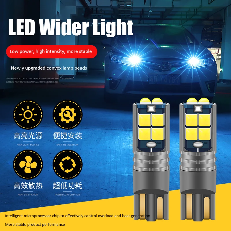 1ps T10 6SMD LED Error Free Eyebrow Eyelid Light Bulb For Opel Astra Side Door Light, Small Headlight, Car Boot