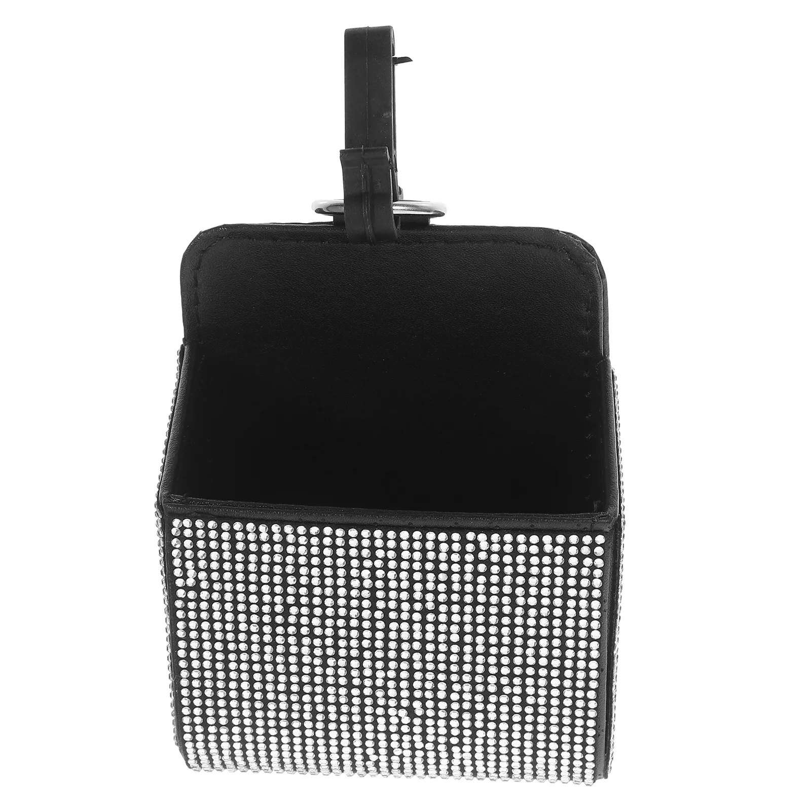 

Car Air Vent Storage Bag Rhinestone Large Capacity For Phone Wallet Keys Sunglasses Coins Organizer