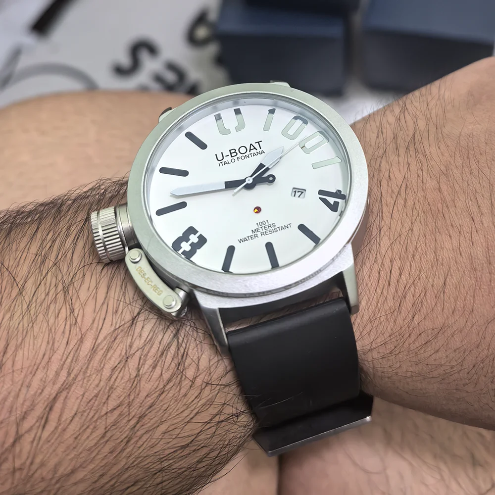 

TOP Nice Hot Sale Sale Top Top U-BOAT Brand Watches For Mens Multifunction WristWatch Fashion Business Sport AAA Male Clocks