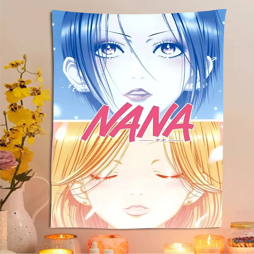 

Japan Anime N-nANA-a Birthday Party Backdrop For Photography Background Birthday Decor
