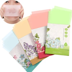 100Pcs Mattifying Face Paper Matting Wipes Cleanser Oil Face Blotting Paper Oil-absorbing Cleaning Sheets Control Makeup Tools