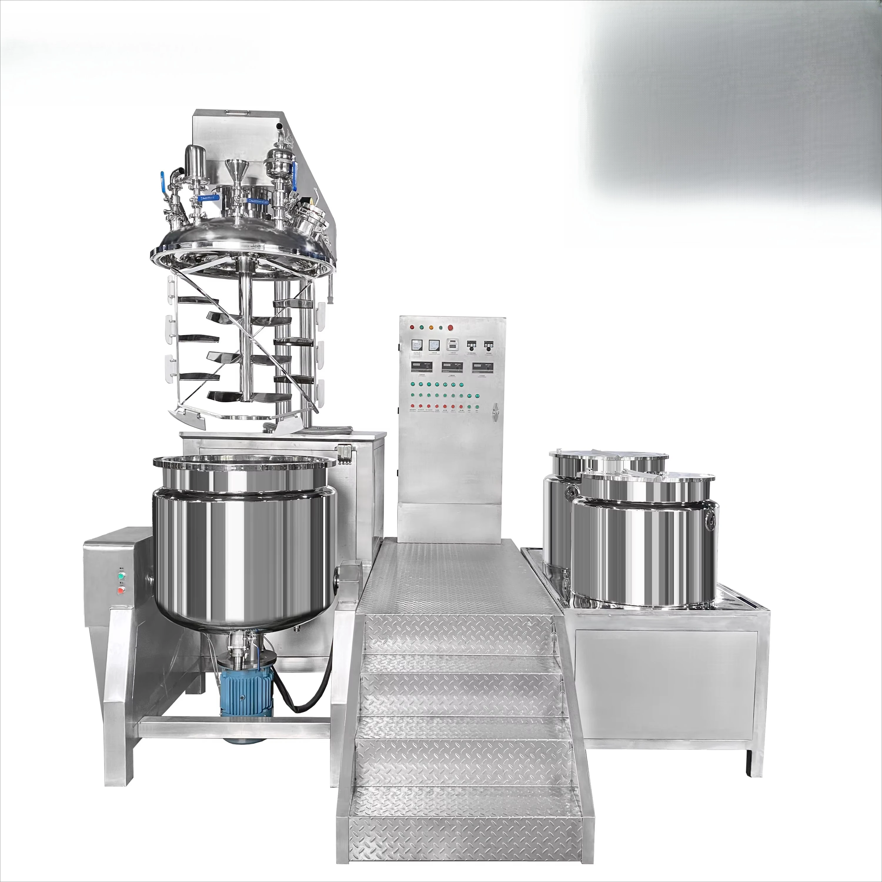 Vacuum Emulsifier Homogenizer Mixer Making Machine Homogenizing Emulsifier Machine for Cosmetic Facial Cream/toothpaste